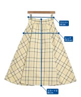 NATURAL BEAUTY BASIC（ナチュラルビューティーベーシック）ロング・マキシ丈スカート ベージュ サイズ:M レディース/2200666748034