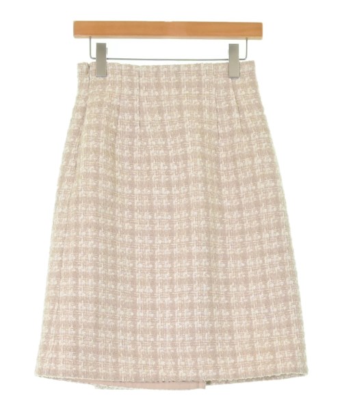 NATURAL BEAUTY BASIC（ナチュラルビューティーベーシック）ひざ丈スカート ベージュ サイズ:M レディース/2200663647019