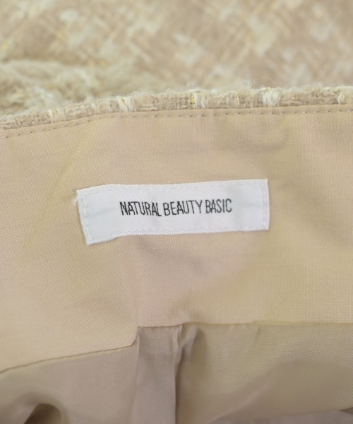 NATURAL BEAUTY BASIC（ナチュラルビューティーベーシック）ひざ丈スカート ベージュ サイズ:M レディース/2200663647019