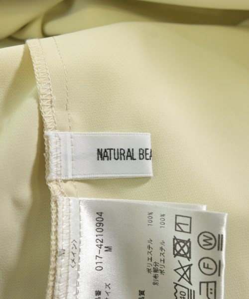 NATURAL BEAUTY BASIC（ナチュラルビューティーベーシック）ブラウス 黄 サイズ:M レディース/2200664728069