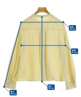 NATURAL BEAUTY BASIC（ナチュラルビューティーベーシック）ブラウス 黄 サイズ:M レディース/2200664728069