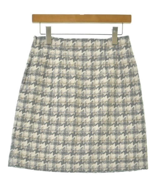 NATURAL BEAUTY BASIC（ナチュラルビューティーベーシック）ひざ丈スカート グレー サイズ:M レディース/2200664458157