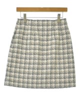 NATURAL BEAUTY BASIC（ナチュラルビューティーベーシック）ひざ丈スカート グレー サイズ:M レディース/2200664458157