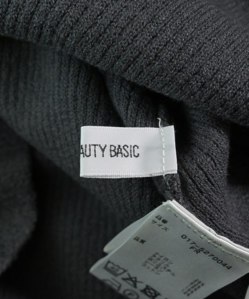 NATURAL BEAUTY BASIC（ナチュラルビューティーベーシック）ニット・セーター グレー サイズ:F レディース/2200666083043