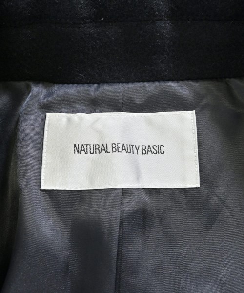 NATURAL BEAUTY BASIC（ナチュラルビューティーベーシック）ピーコート 紺 サイズ:S レディース/2200667984011