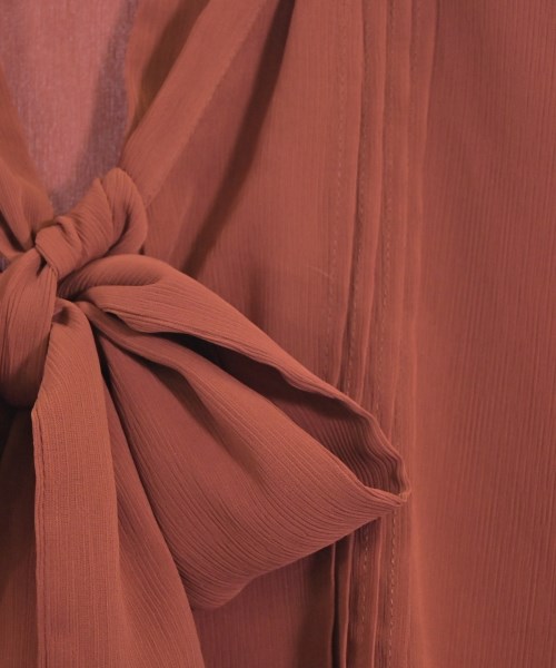 NATURAL BEAUTY BASIC（ナチュラルビューティーベーシック）ブラウス 赤 サイズ:M レディース/2200663218059