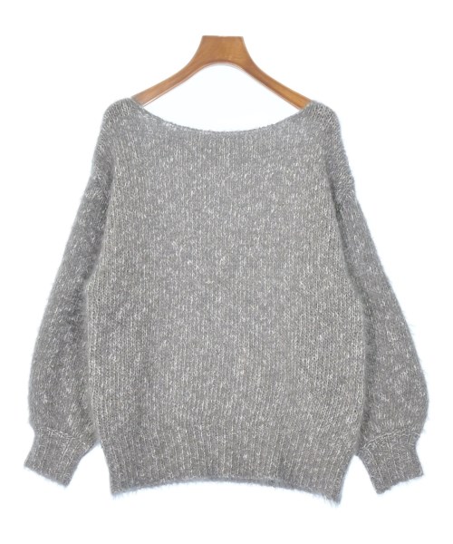 NATURAL BEAUTY BASIC(ナチュラルビューティーベーシック)ニット・セーター グレー サイズ:F/2200667713048