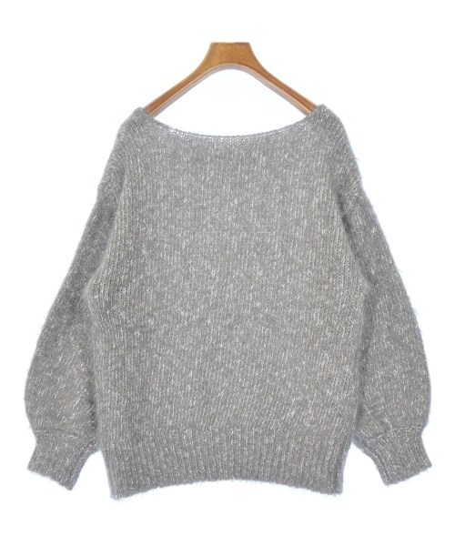 NATURAL BEAUTY BASIC（ナチュラルビューティーベーシック）ニット・セーター グレー サイズ:F レディース/2200667713048