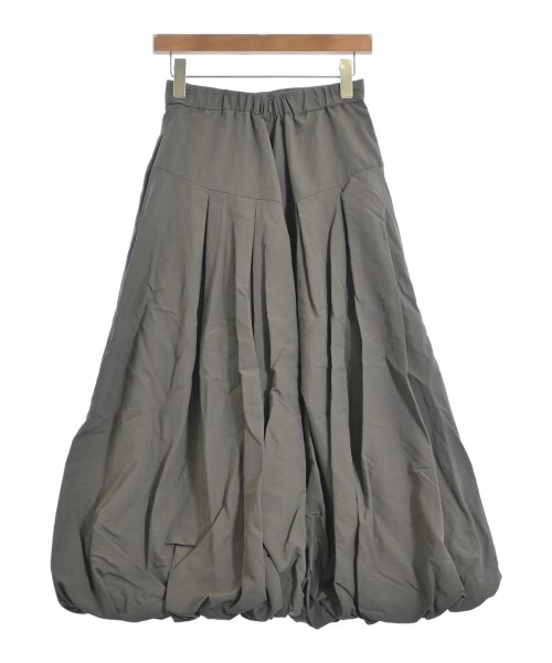 NATURAL BEAUTY BASIC（ナチュラルビューティーベーシック）ロング・マキシ丈スカート グレー サイズ:M レディース/2200667713062