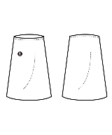 NATURAL BEAUTY BASIC（ナチュラルビューティーベーシック）ロング・マキシ丈スカート グレー サイズ:M レディース/2200667713062