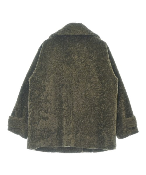 NATURAL BEAUTY BASIC（ナチュラルビューティーベーシック）ピーコート 茶 サイズ:FR レディース/2200666934024