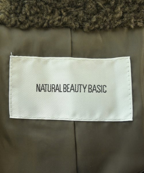 NATURAL BEAUTY BASIC（ナチュラルビューティーベーシック）ピーコート 茶 サイズ:FR レディース/2200666934024