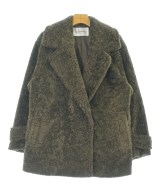 NATURAL BEAUTY BASIC（ナチュラルビューティーベーシック）ピーコート 茶 サイズ:FR レディース/2200666934024