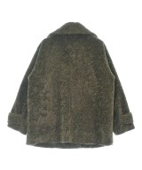 NATURAL BEAUTY BASIC（ナチュラルビューティーベーシック）ピーコート 茶 サイズ:FR レディース/2200666934024