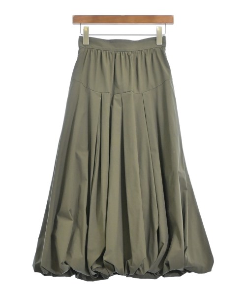 NATURAL BEAUTY BASIC(ナチュラルビューティーベーシック)ロング・マキシ丈スカート カーキ サイズ:S/2200666934086