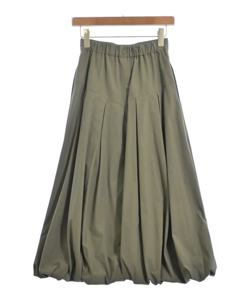 NATURAL BEAUTY BASIC（ナチュラルビューティーベーシック）ロング・マキシ丈スカート カーキ サイズ:S レディース/2200666934086