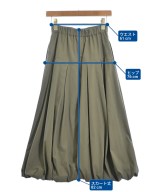 NATURAL BEAUTY BASIC（ナチュラルビューティーベーシック）ロング・マキシ丈スカート カーキ サイズ:S レディース/2200666934086