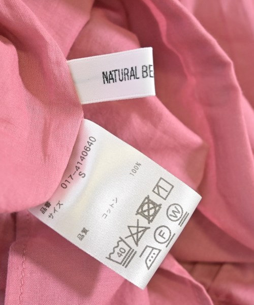NATURAL BEAUTY BASIC（ナチュラルビューティーベーシック）ワンピース ピンク サイズ:S レディース/2200666934123