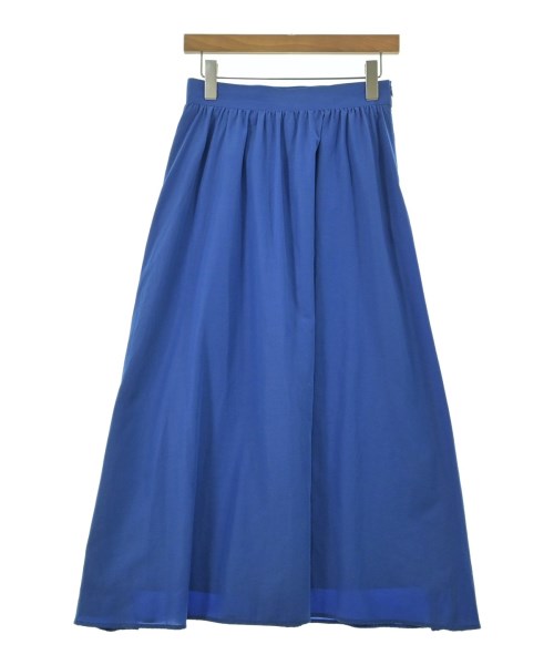 NATURAL BEAUTY BASIC(ナチュラルビューティーベーシック)ロング・マキシ丈スカート 青 サイズ:M/2200670469031