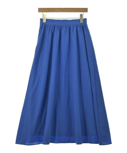 NATURAL BEAUTY BASIC（ナチュラルビューティーベーシック）ロング・マキシ丈スカート 青 サイズ:M レディース/2200670469031