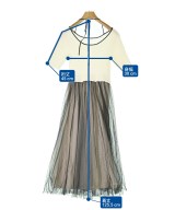 NATURAL BEAUTY BASIC（ナチュラルビューティーベーシック）ワンピース 白 サイズ:PS(S位) レディース/2200667532120