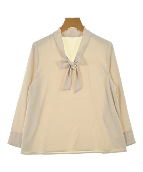 NATURAL BEAUTY BASIC(ナチュラルビューティーベーシック)ブラウス ベージュ サイズ:M/2200668375122