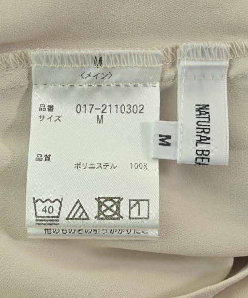 NATURAL BEAUTY BASIC（ナチュラルビューティーベーシック）ブラウス ベージュ サイズ:M レディース/2200668375122