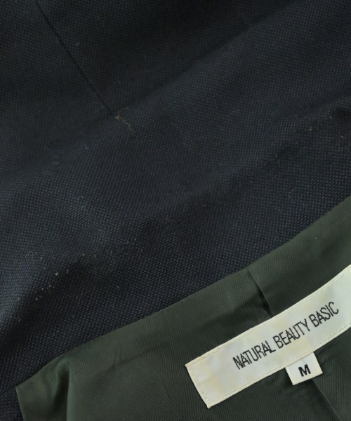 NATURAL BEAUTY BASIC（ナチュラルビューティーベーシック）ジャケット 紺 サイズ:M レディース/2200668375177