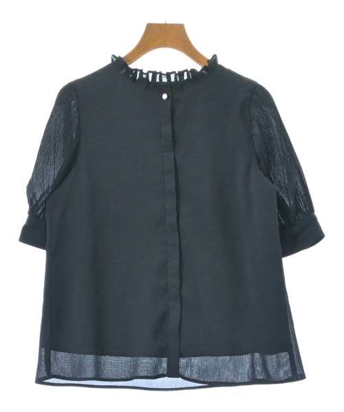 NATURAL BEAUTY BASIC(ナチュラルビューティーベーシック)ブラウス 紺 サイズ:S/2200667509092