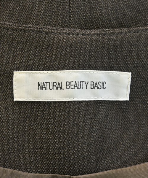 NATURAL BEAUTY BASIC（ナチュラルビューティーベーシック）ベスト 茶 サイズ:S レディース/2200667674028