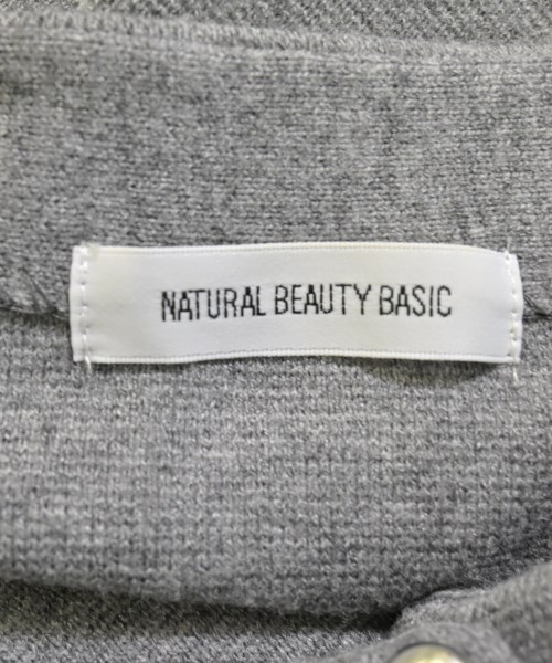NATURAL BEAUTY BASIC（ナチュラルビューティーベーシック）カーディガン グレー サイズ:F レディース/2200668302043