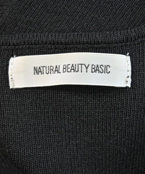 NATURAL BEAUTY BASIC（ナチュラルビューティーベーシック）ベスト/ノースリーブ 黒 サイズ:F レディース/2200668302050