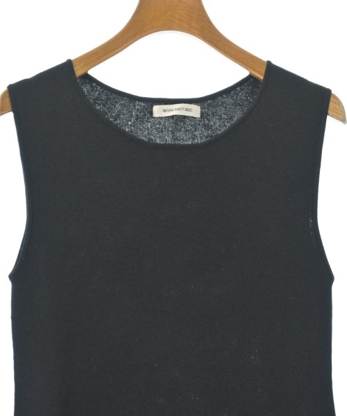NATURAL BEAUTY BASIC（ナチュラルビューティーベーシック）ベスト/ノースリーブ 黒 サイズ:F レディース/2200668302050