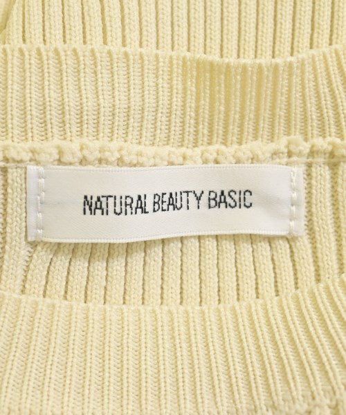 NATURAL BEAUTY BASIC（ナチュラルビューティーベーシック）ベスト/ノースリーブ 白 サイズ:F レディース/2200668302067