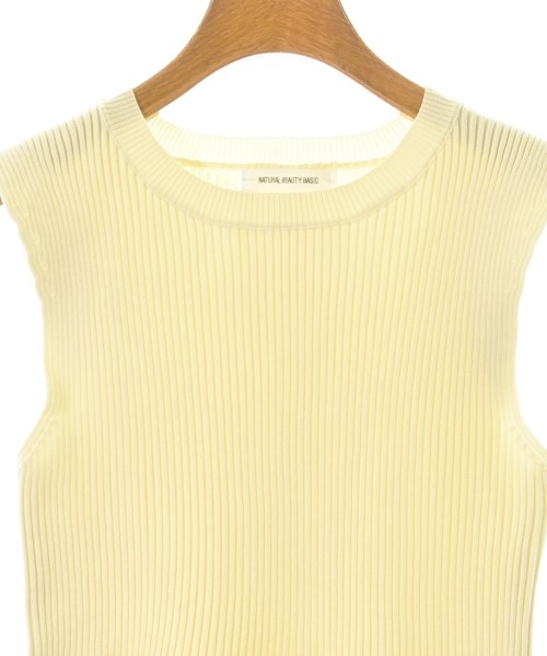 NATURAL BEAUTY BASIC（ナチュラルビューティーベーシック）ベスト/ノースリーブ 白 サイズ:F レディース/2200668302067
