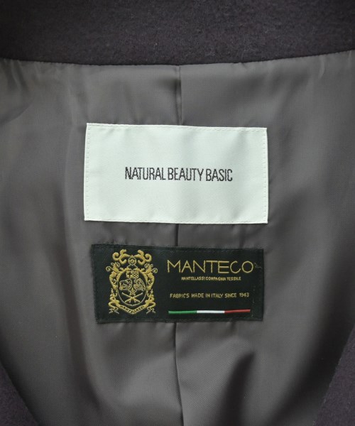 NATURAL BEAUTY BASIC（ナチュラルビューティーベーシック）コート 紫 サイズ:S レディース/2200668518017
