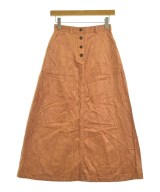 NATURAL BEAUTY BASIC（ナチュラルビューティーベーシック）ロング・マキシ丈スカート オレンジ サイズ:S レディース/2200669146011