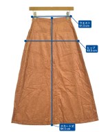 NATURAL BEAUTY BASIC（ナチュラルビューティーベーシック）ロング・マキシ丈スカート オレンジ サイズ:S レディース/2200669146011