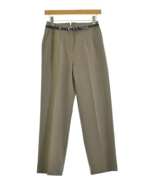 NATURAL BEAUTY BASIC(ナチュラルビューティーベーシック)スラックス ベージュ サイズ:S/2200672036040