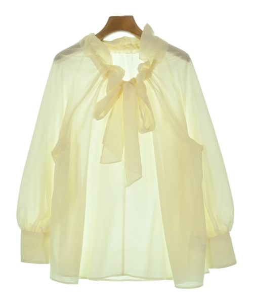 NATURAL BEAUTY BASIC(ナチュラルビューティーベーシック)ブラウス 白 サイズ:S/2200665891069