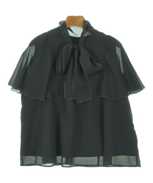 NATURAL BEAUTY BASIC(ナチュラルビューティーベーシック)ブラウス 黒 サイズ:F/2200665891120