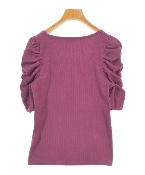 NATURAL BEAUTY BASIC（ナチュラルビューティーベーシック）Tシャツ・カットソー 紫 サイズ:M レディース/2200668392129