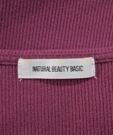 NATURAL BEAUTY BASIC（ナチュラルビューティーベーシック）Tシャツ・カットソー 紫 サイズ:M レディース/2200668392129