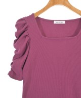 NATURAL BEAUTY BASIC（ナチュラルビューティーベーシック）Tシャツ・カットソー 紫 サイズ:M レディース/2200668392129