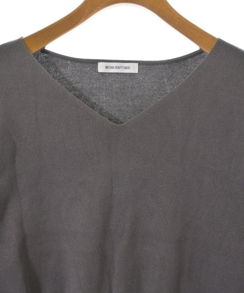 NATURAL BEAUTY BASIC（ナチュラルビューティーベーシック）ニット・セーター グレー サイズ:FR レディース/2200721962047