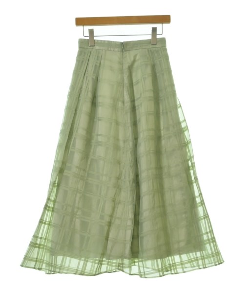 NATURAL BEAUTY BASIC（ナチュラルビューティーベーシック）ロング・マキシ丈スカート 緑 サイズ:M レディース/2200721962108