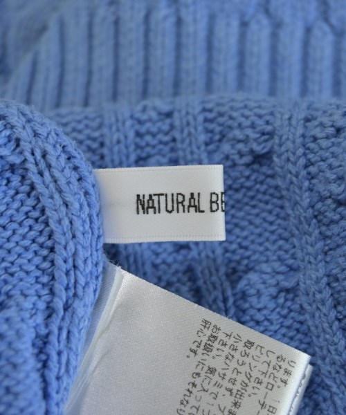 NATURAL BEAUTY BASIC（ナチュラルビューティーベーシック）ニット・セーター 青 サイズ:F レディース/2200730574125