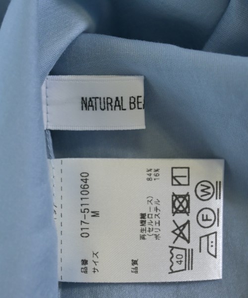 NATURAL BEAUTY BASIC（ナチュラルビューティーベーシック）ブラウス 青 サイズ:M レディース/2200727639110