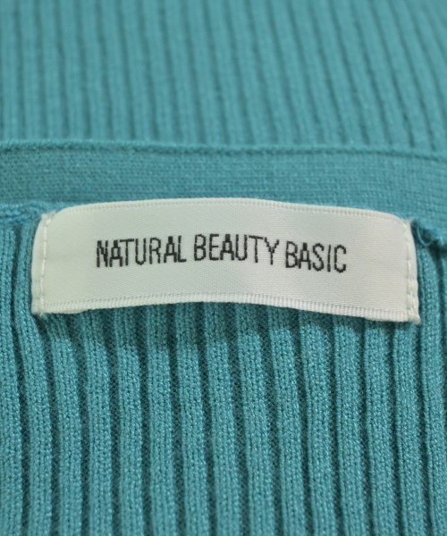 NATURAL BEAUTY BASIC（ナチュラルビューティーベーシック）ニット・セーター 青 サイズ:F レディース/2200726039119