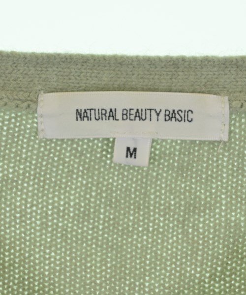 NATURAL BEAUTY BASIC（ナチュラルビューティーベーシック）ニット・セーター 緑 サイズ:M レディース/2200725411138